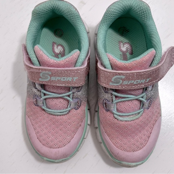 Skechers Sport Toddler girls sneakers - 7M - Picture 4 of 9